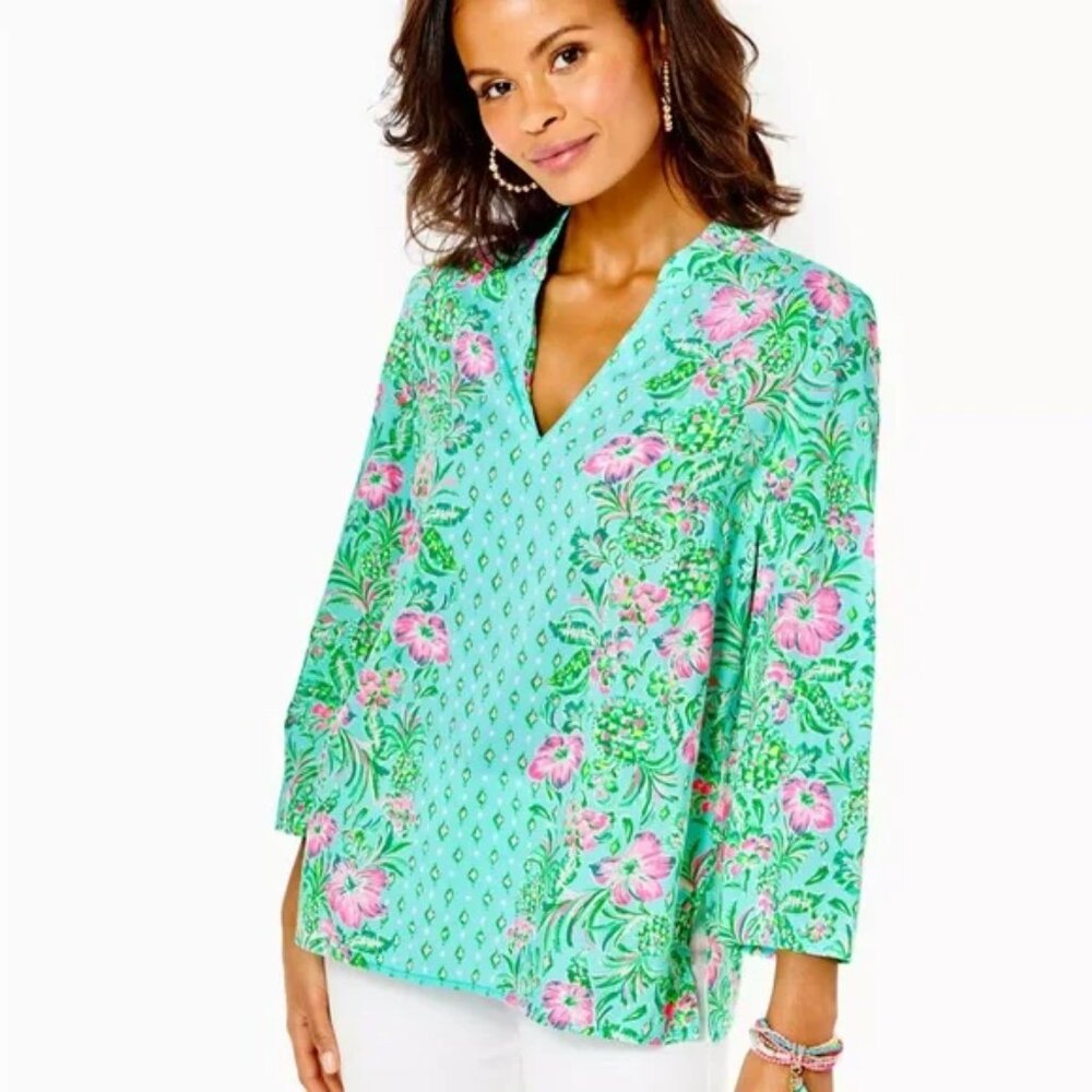 Lilly Pulitzer NWT Luna Bay Tunic
